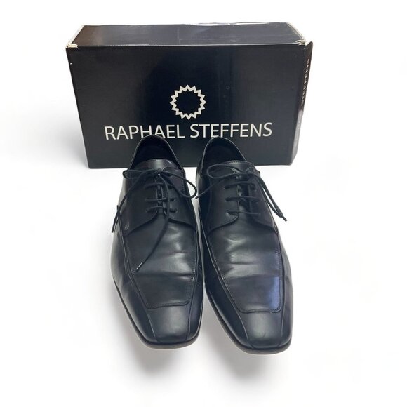 Raphael Steffens Other - Raphael Steffens Men's Dress Shoes Formal Business Lace-up Black Leather Size 9N
